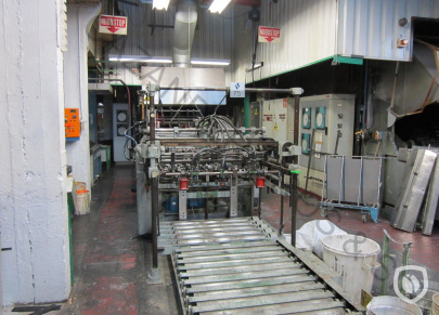 Mailander 431 spot coating line with LTG tunnel-oven