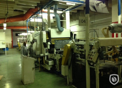 Crabtree Marquess 2-colour printing line with UV-oven