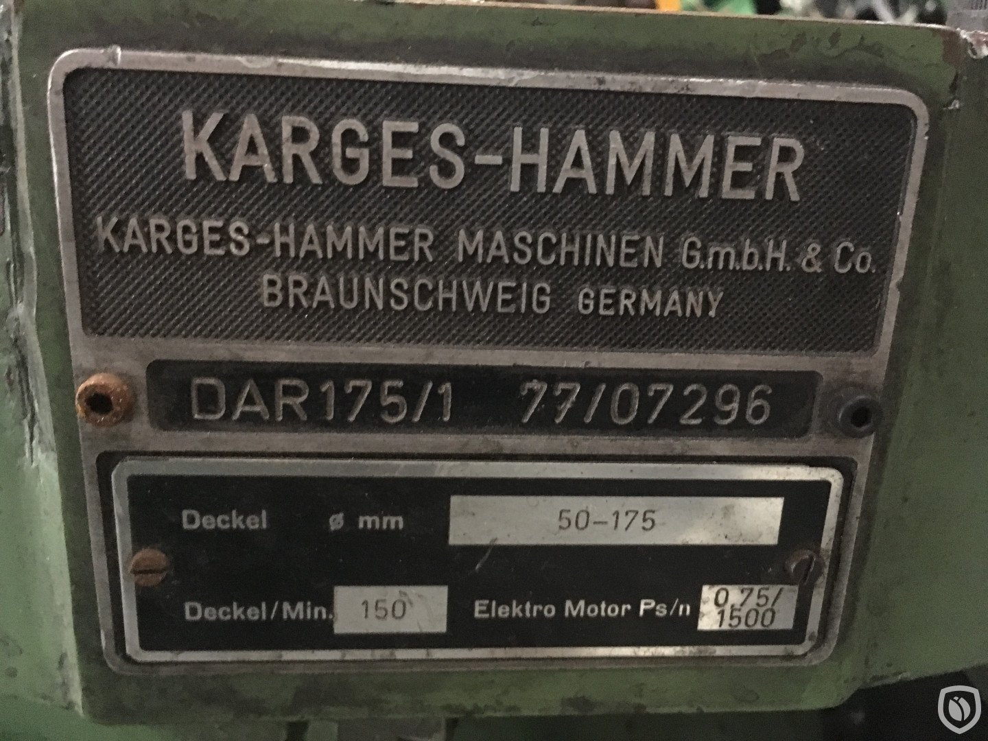 Karges Hammer DAR 175/1