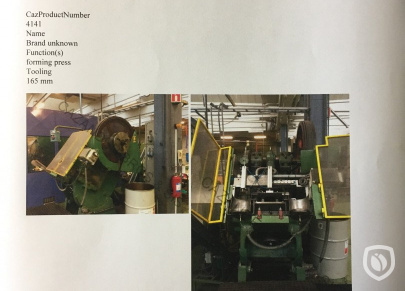 Brand unknown forming press (CPN 4141)