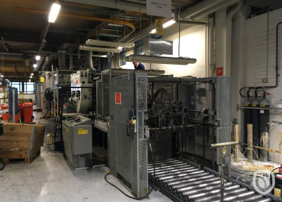 Mailander 160 printing line with LTG tunnel-oven