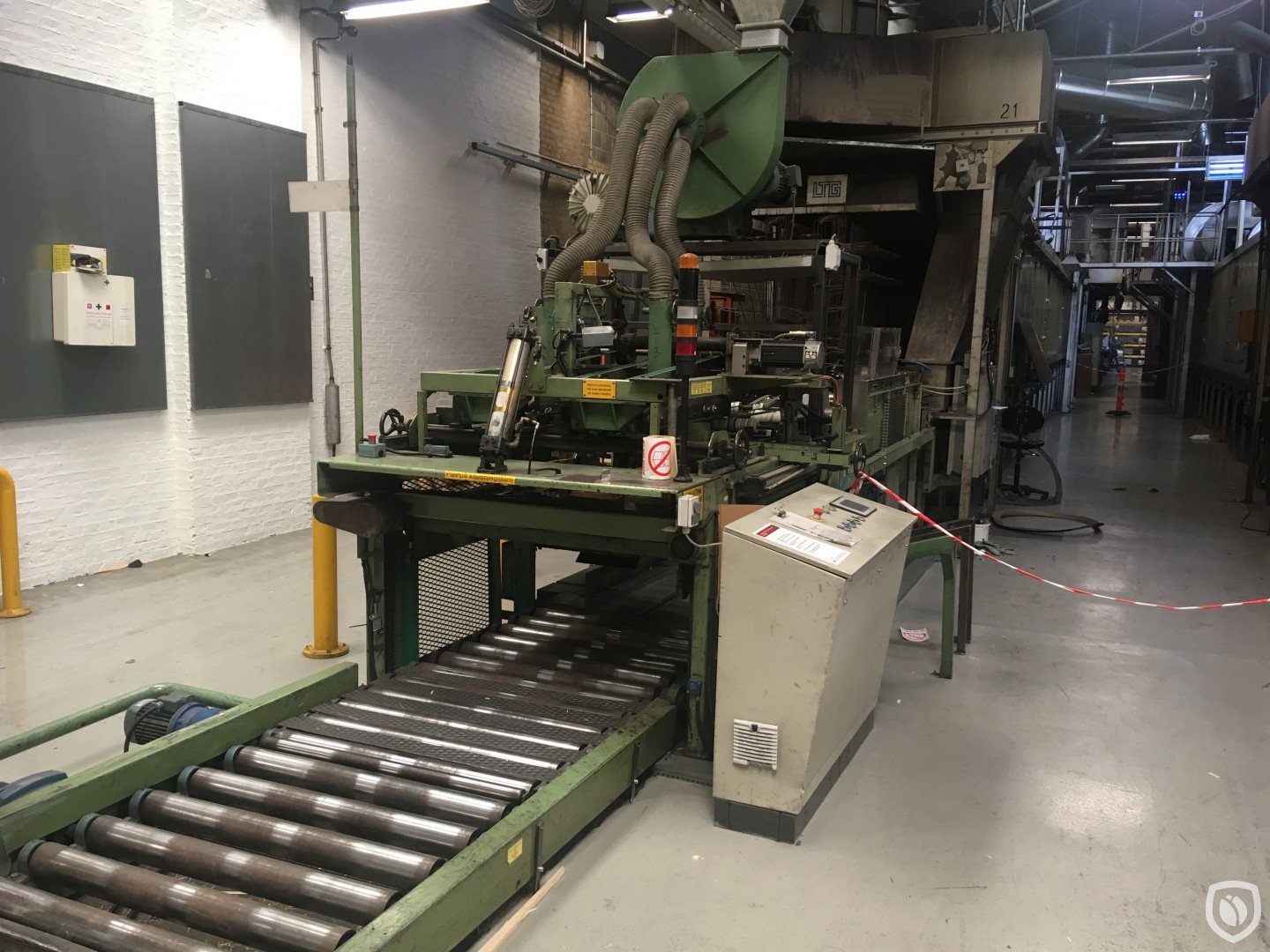 Mailander 162 printing line with LTG tunnel-oven