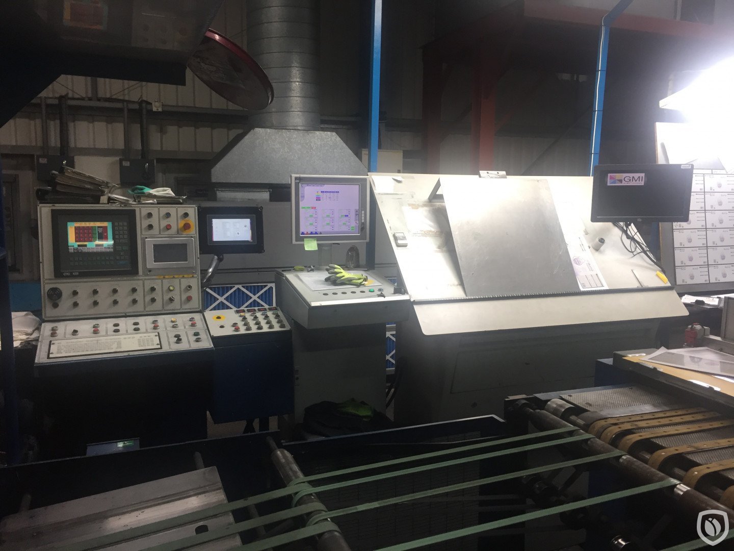 Crabtree Fast Ready 4-colour UV printing line