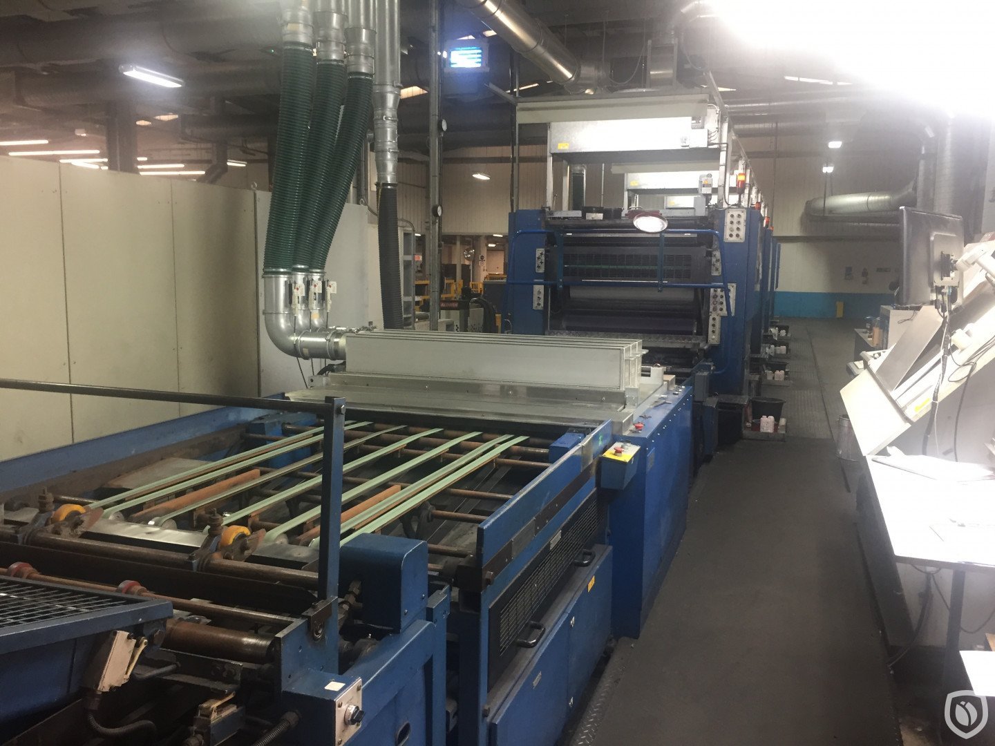 Crabtree Fast Ready 4-colour UV printing line