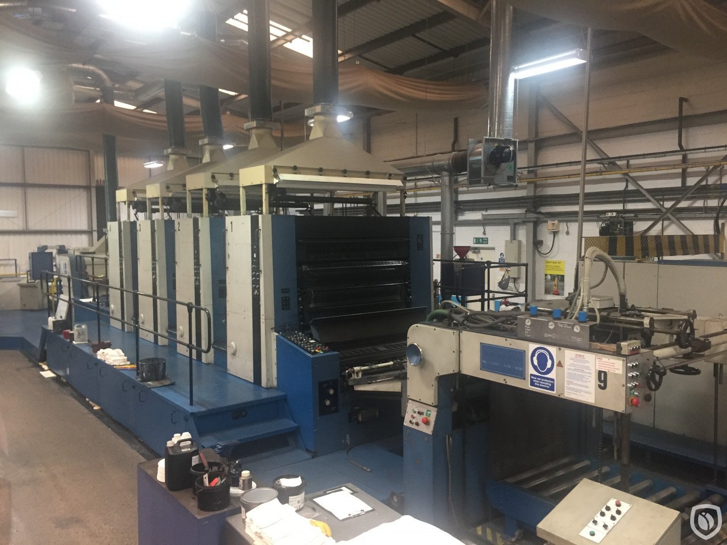 KBA MetalStar 1 UV printing line