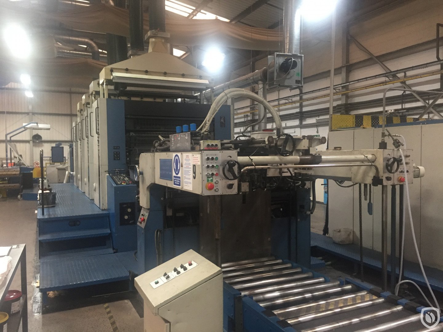 KBA MetalStar 1 UV printing line