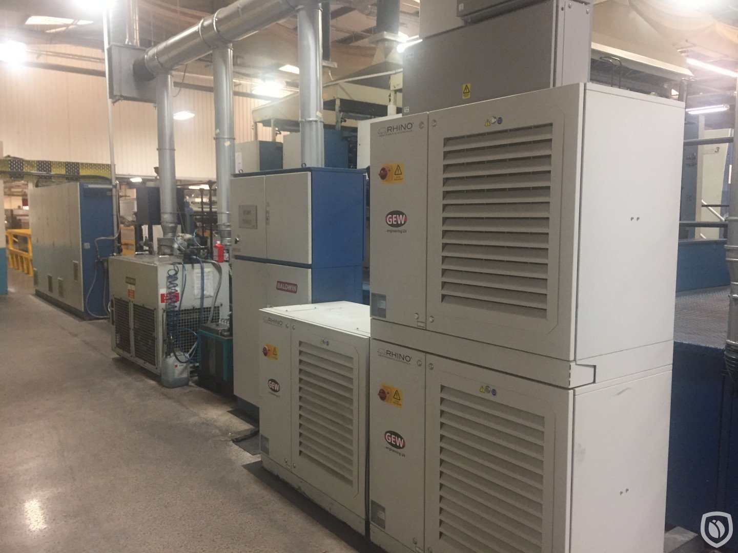 KBA MetalStar 1 UV printing line