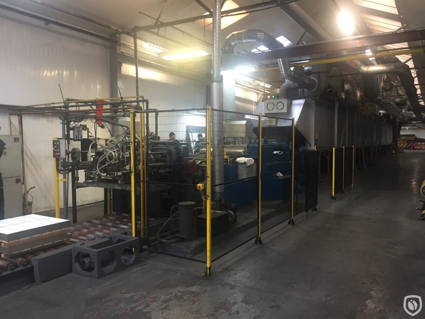 Mailander 460 coating line with LTG tunnel-oven