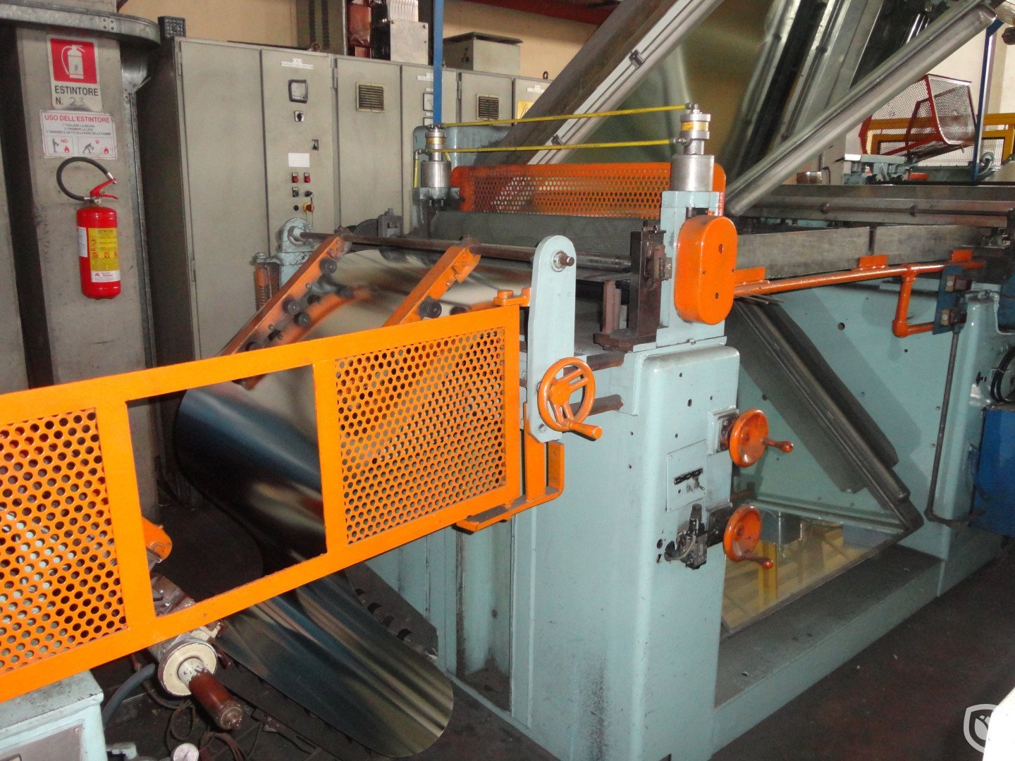 Littell coil cutting line