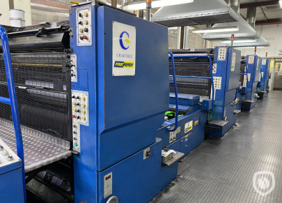 Crabtree FASTREADY 4-colour UV printing line