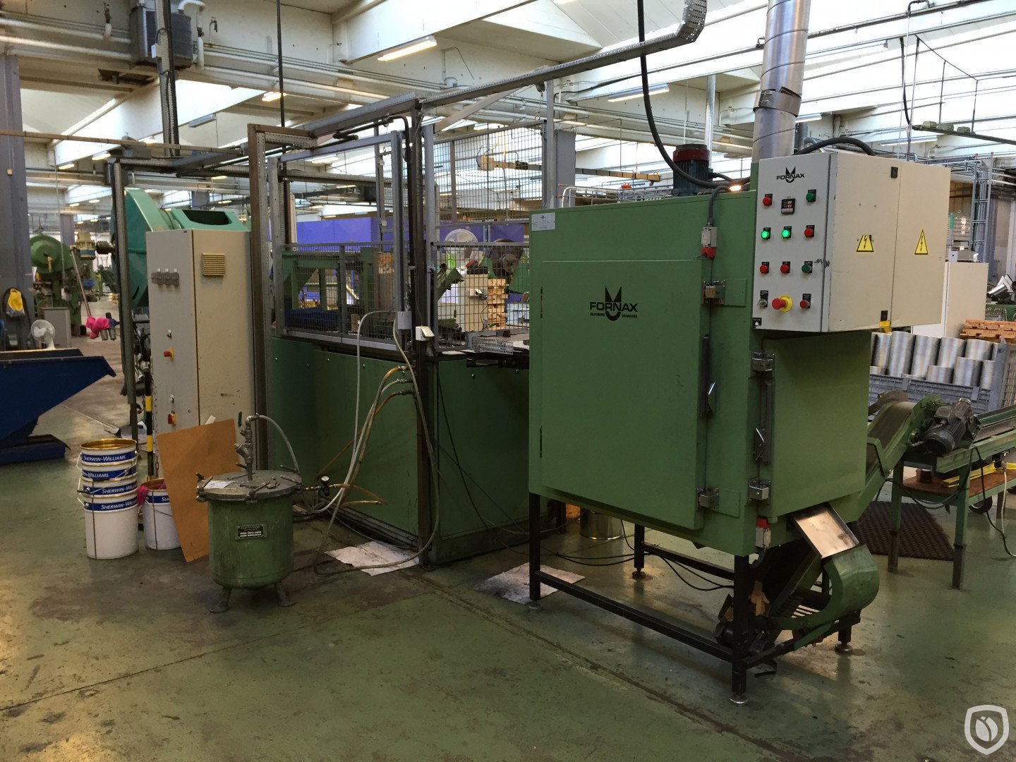 BIBRA partly endmaking line for diameter Ø 165 mm