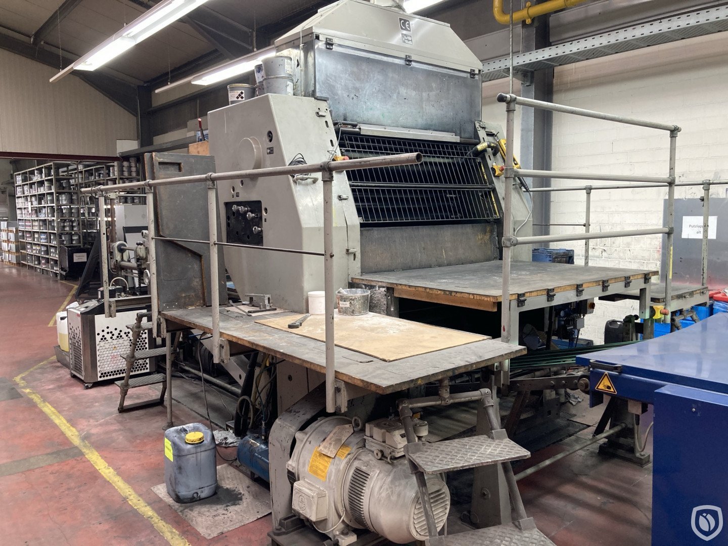 Mailander 169 1-colour UV printing line