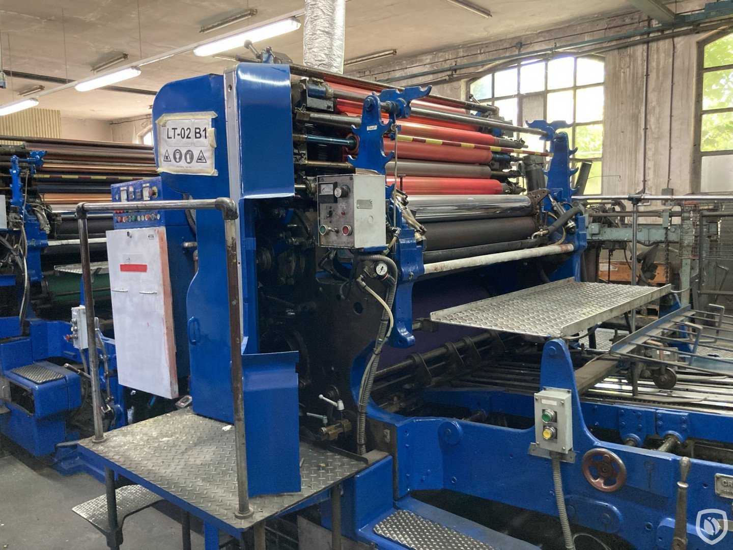 Crabtree Marquess 4036 tandem UV printing line