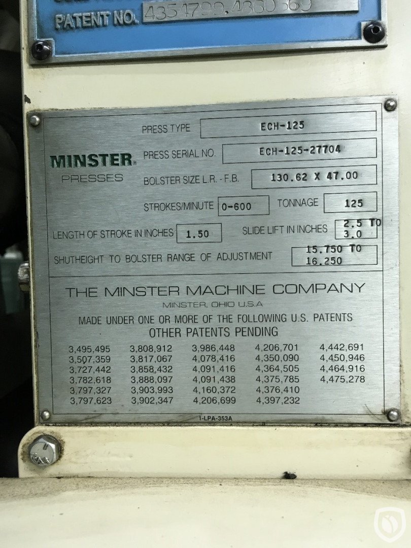 Minster ECH-125