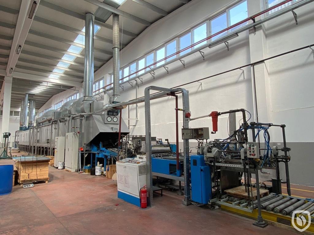 Mailander 460 coating line with LTG tunnel-oven