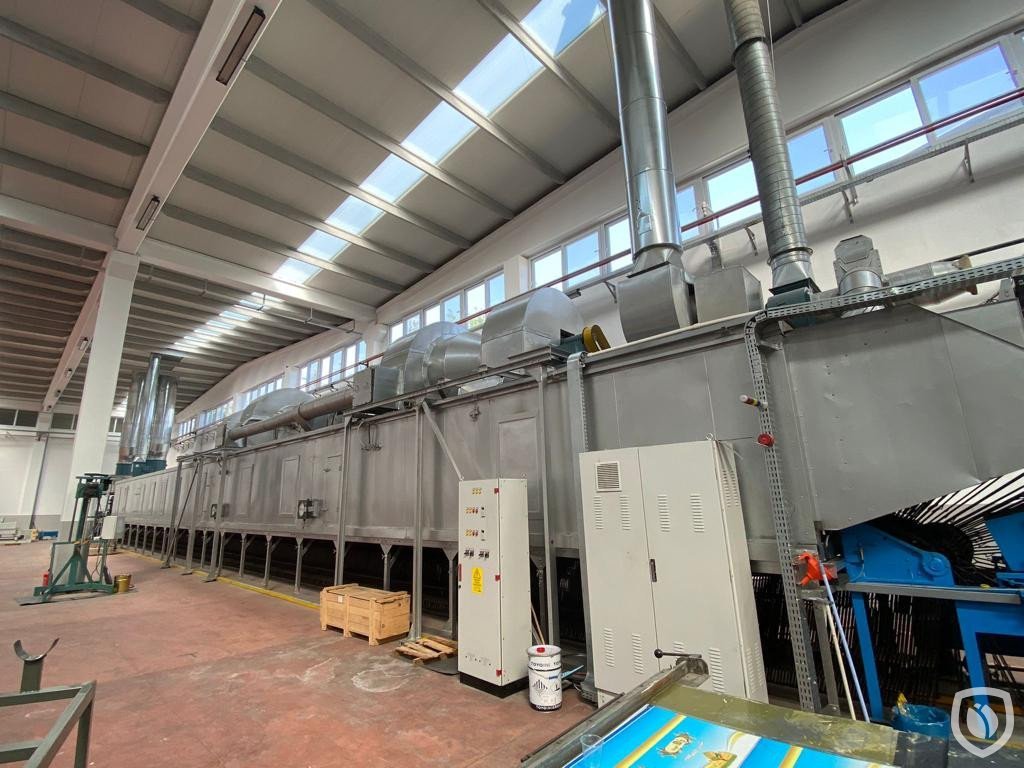 Mailander 460 coating line with LTG tunnel-oven