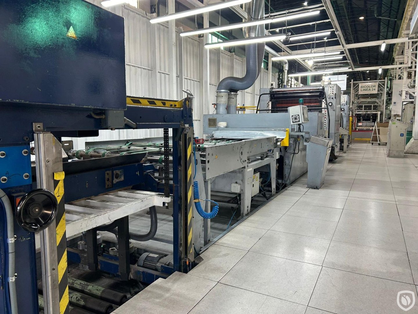 Crabtree 1290 tandem UV printing line