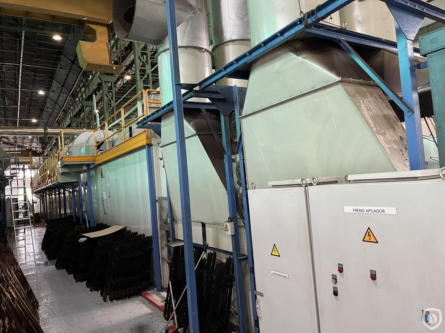 Mailander 430 coating line with LTG tunnel-oven