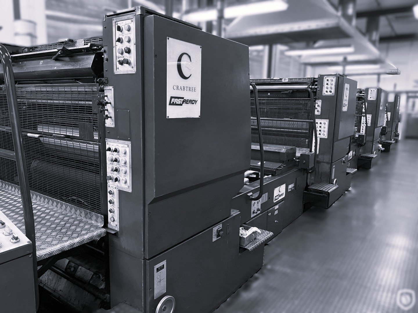 Crabtree FASTREADY 4-colour UV printing line