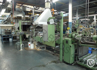 Mailander 460 coating line with LTG tunnel-oven